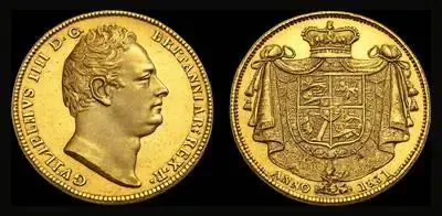 ウィリアム4世 5ポンド金貨